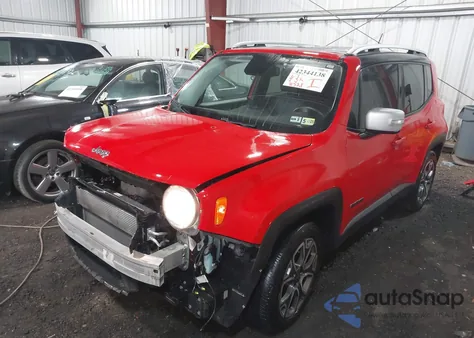 2017 Jeep Renegade Limited Fwd из США, поврежденный, VIN ZACCJADB6HPF68464